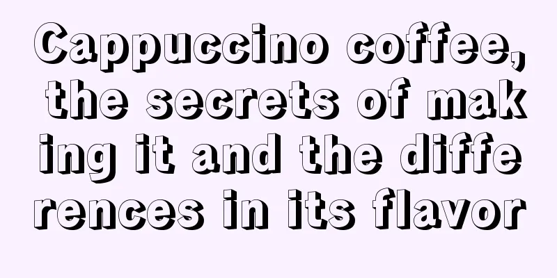 Cappuccino coffee, the secrets of making it and the differences in its flavor