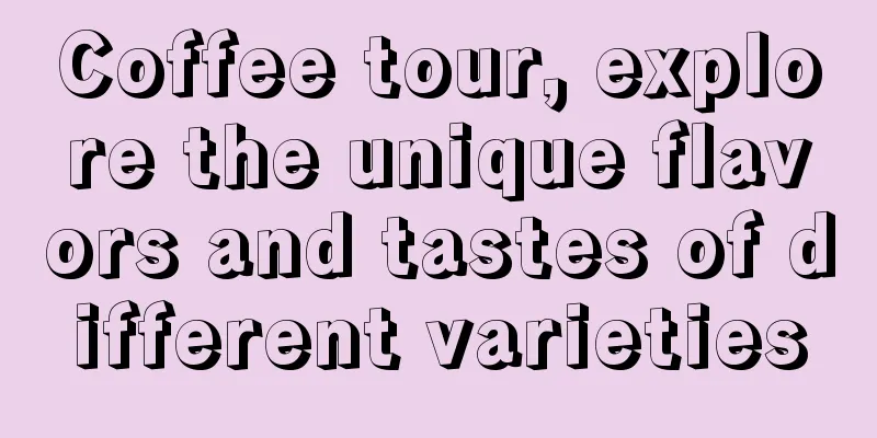 Coffee tour, explore the unique flavors and tastes of different varieties