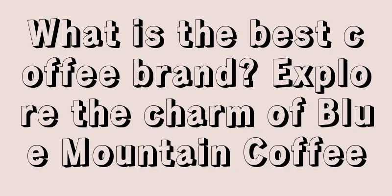 What is the best coffee brand? Explore the charm of Blue Mountain Coffee