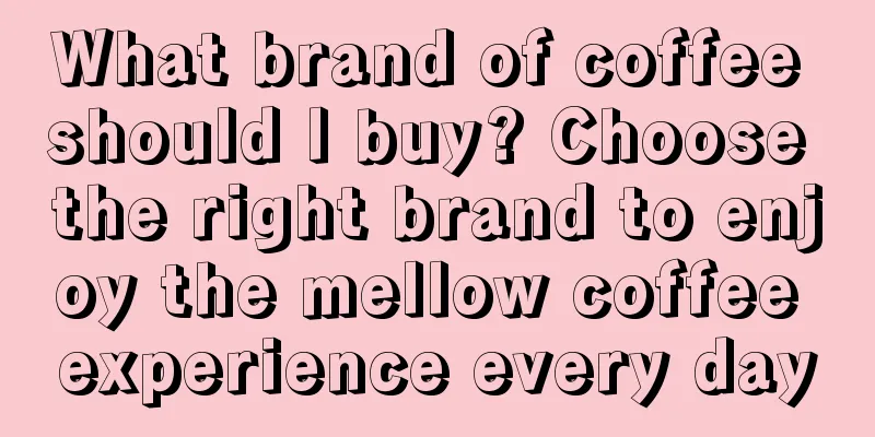 What brand of coffee should I buy? Choose the right brand to enjoy the mellow coffee experience every day