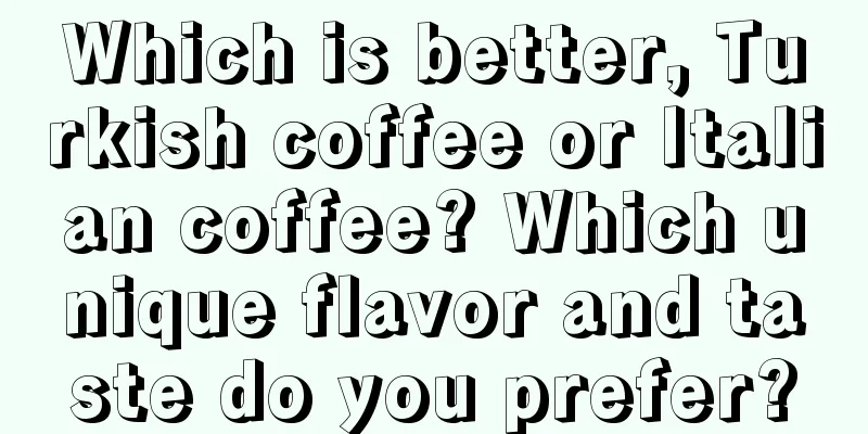 Which is better, Turkish coffee or Italian coffee? Which unique flavor and taste do you prefer?