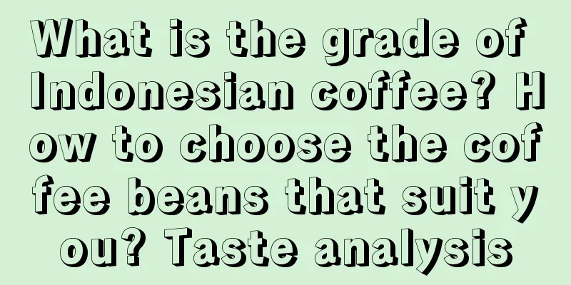 What is the grade of Indonesian coffee? How to choose the coffee beans that suit you? Taste analysis