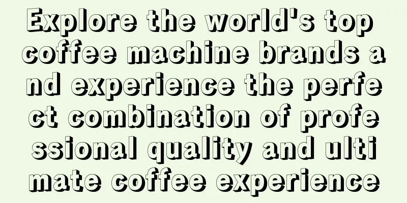 Explore the world's top coffee machine brands and experience the perfect combination of professional quality and ultimate coffee experience