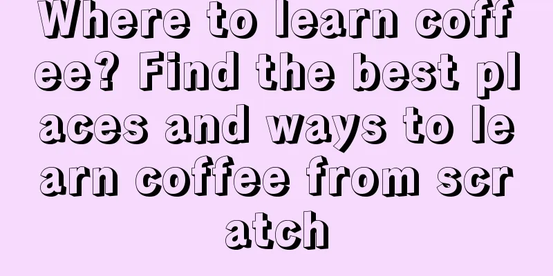 Where to learn coffee? Find the best places and ways to learn coffee from scratch