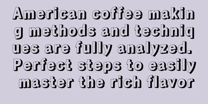 American coffee making methods and techniques are fully analyzed. Perfect steps to easily master the rich flavor