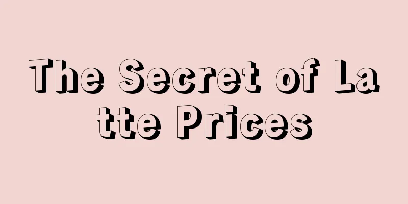 The Secret of Latte Prices