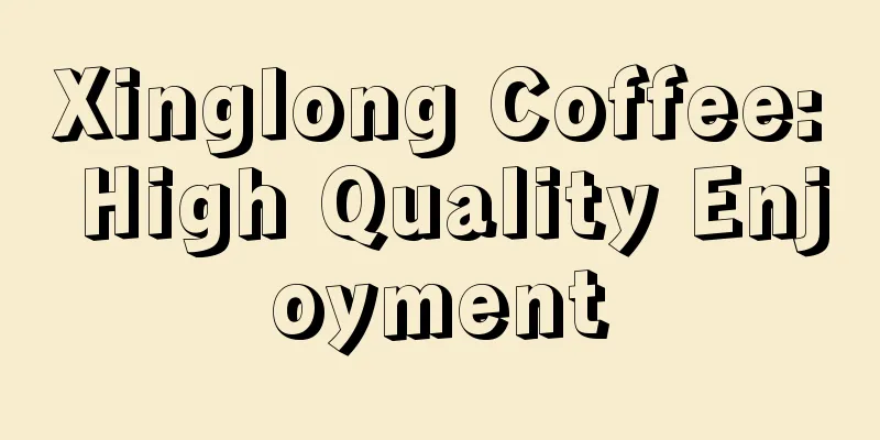 Xinglong Coffee: High Quality Enjoyment