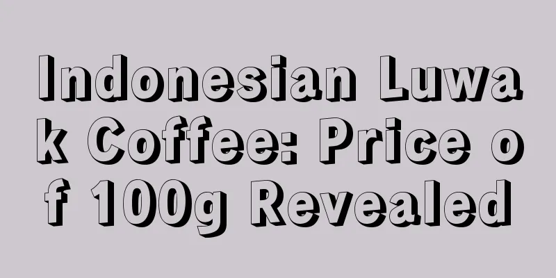 Indonesian Luwak Coffee: Price of 100g Revealed