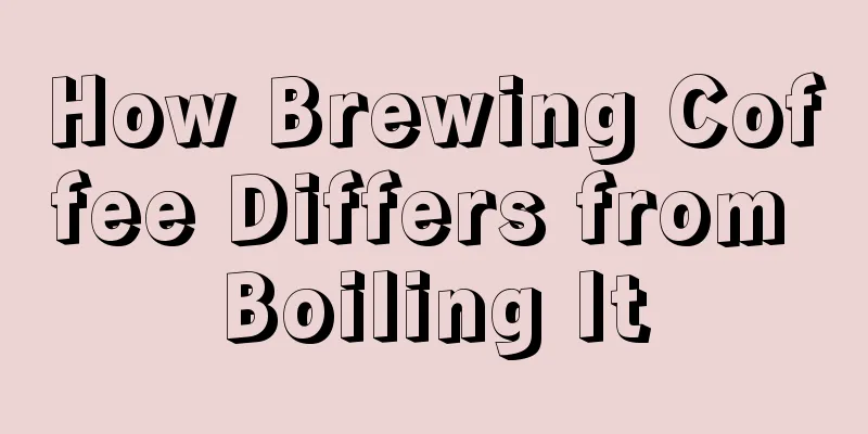 How Brewing Coffee Differs from Boiling It