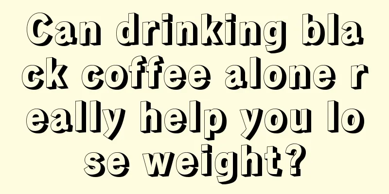 Can drinking black coffee alone really help you lose weight?