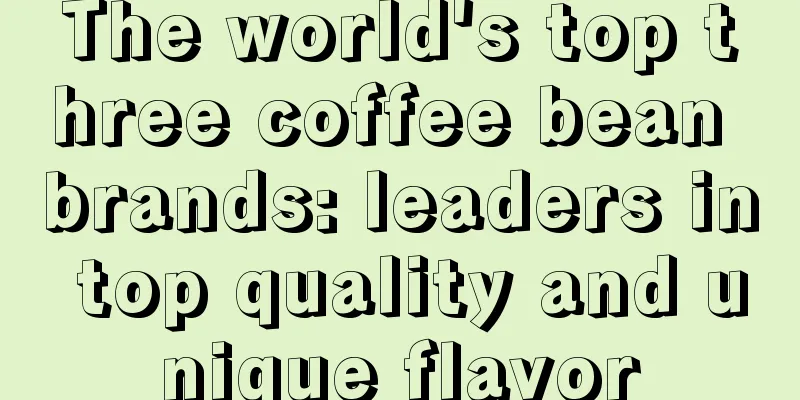 The world's top three coffee bean brands: leaders in top quality and unique flavor