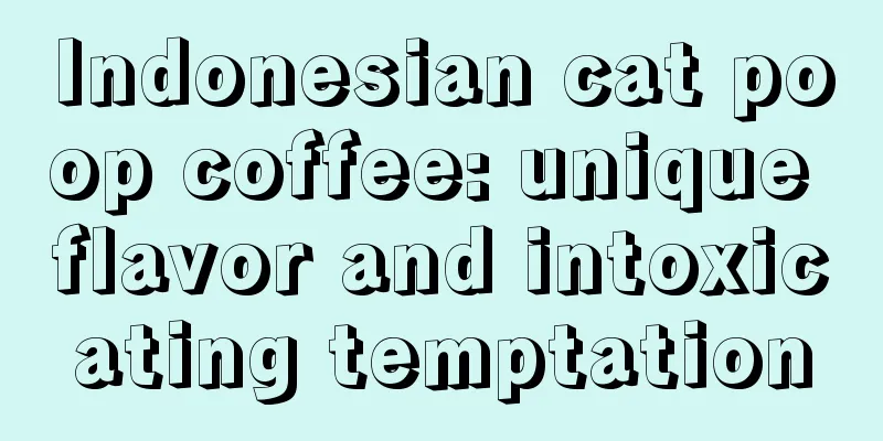 Indonesian cat poop coffee: unique flavor and intoxicating temptation