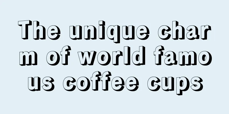 The unique charm of world famous coffee cups