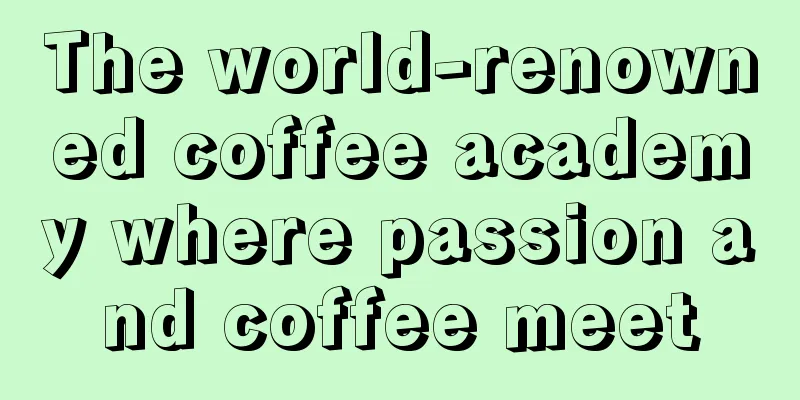 The world-renowned coffee academy where passion and coffee meet