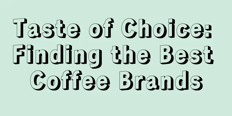 Taste of Choice: Finding the Best Coffee Brands