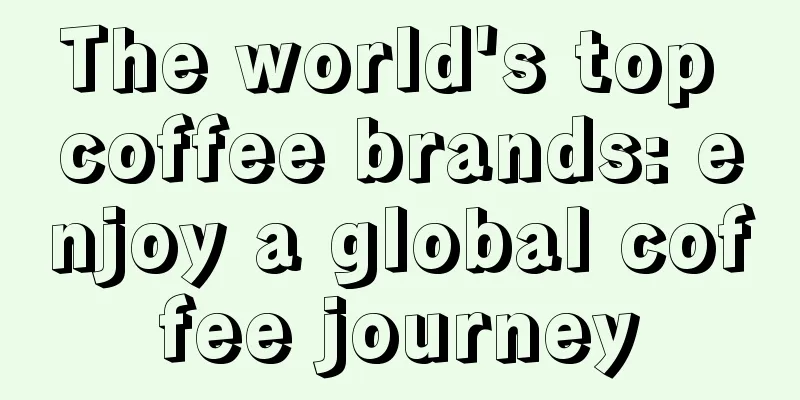 The world's top coffee brands: enjoy a global coffee journey