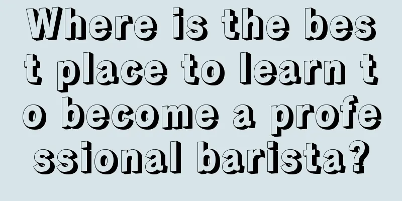 Where is the best place to learn to become a professional barista?