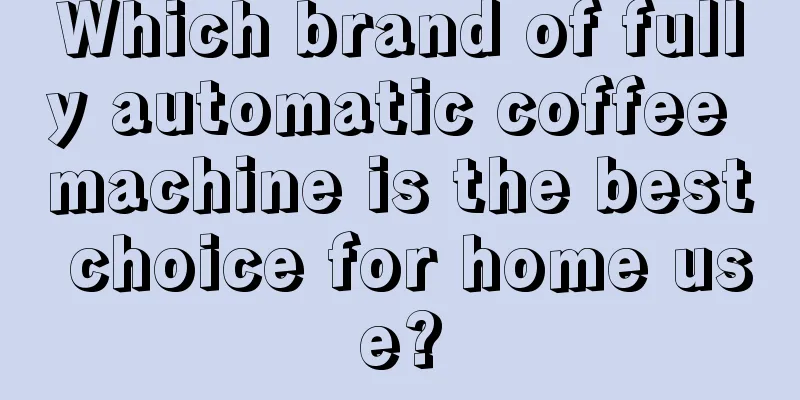 Which brand of fully automatic coffee machine is the best choice for home use?