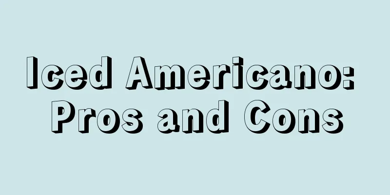 Iced Americano: Pros and Cons