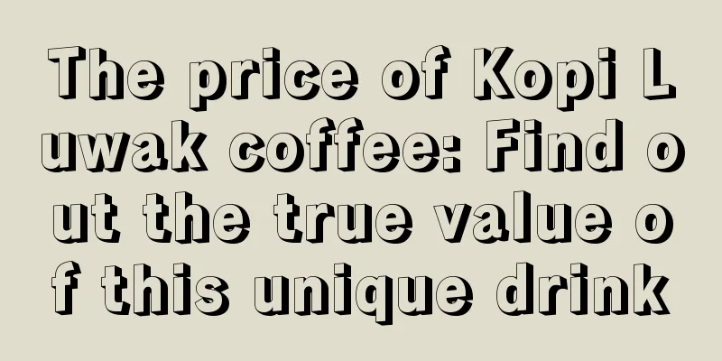 The price of Kopi Luwak coffee: Find out the true value of this unique drink