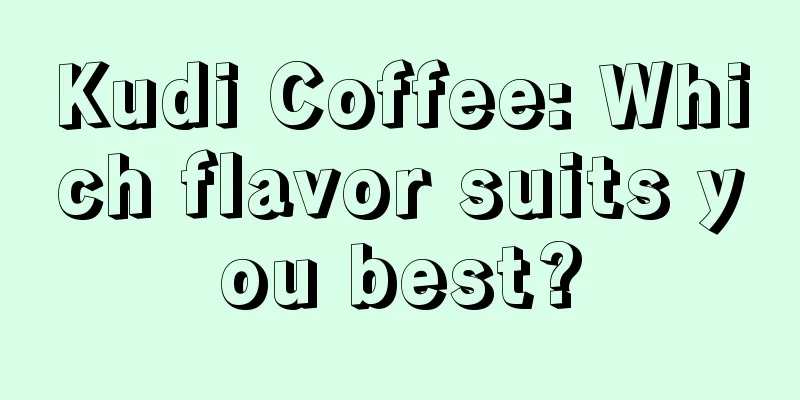 Kudi Coffee: Which flavor suits you best?