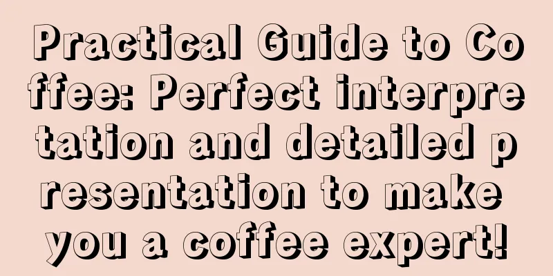 Practical Guide to Coffee: Perfect interpretation and detailed presentation to make you a coffee expert!