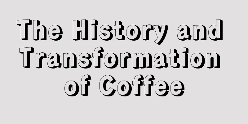 The History and Transformation of Coffee