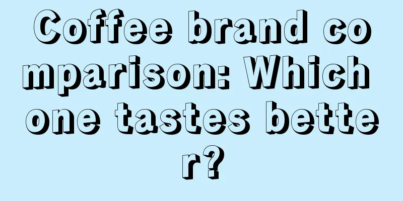 Coffee brand comparison: Which one tastes better?