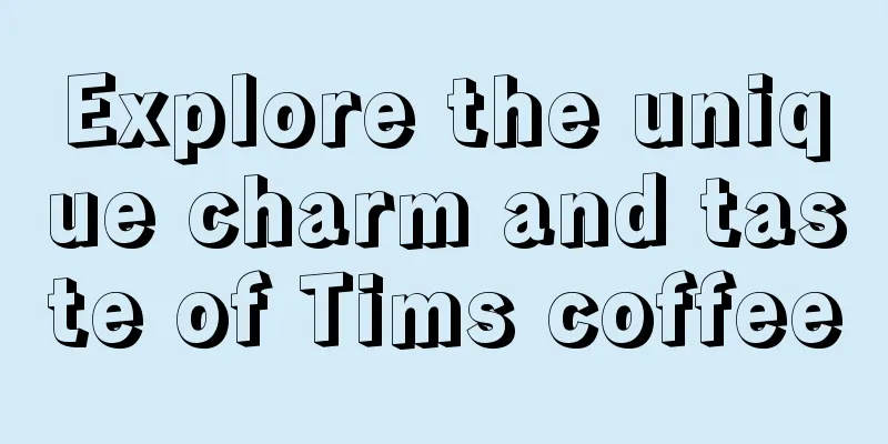 Explore the unique charm and taste of Tims coffee