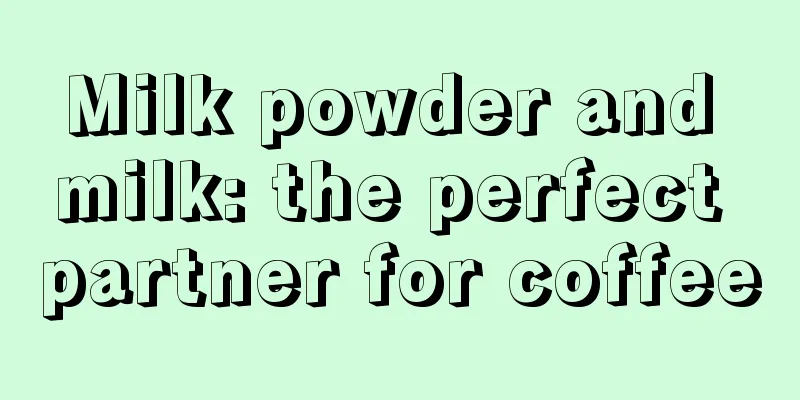 Milk powder and milk: the perfect partner for coffee