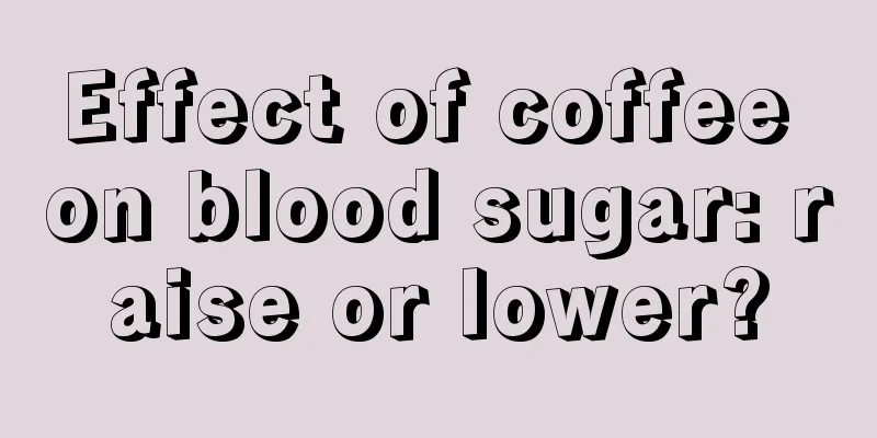 Effect of coffee on blood sugar: raise or lower?