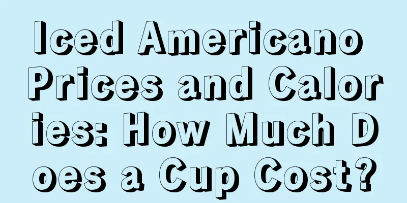 Iced Americano Prices and Calories: How Much Does a Cup Cost?