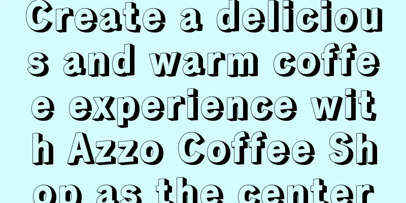 Create a delicious and warm coffee experience with Azzo Coffee Shop as the center