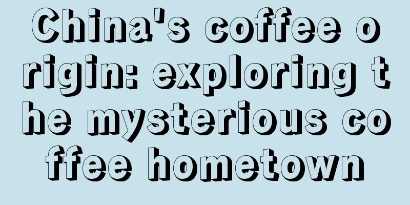 China's coffee origin: exploring the mysterious coffee hometown