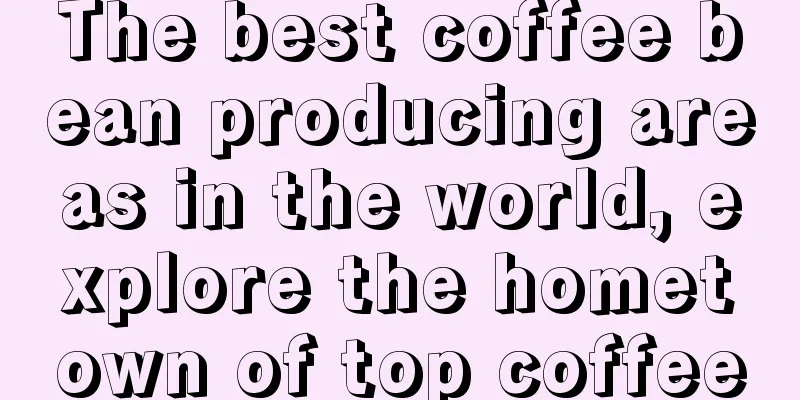 The best coffee bean producing areas in the world, explore the hometown of top coffee