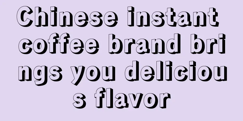 Chinese instant coffee brand brings you delicious flavor