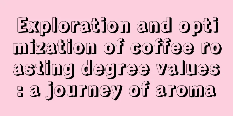 Exploration and optimization of coffee roasting degree values: a journey of aroma