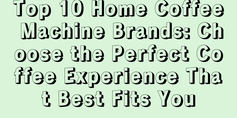 Top 10 Home Coffee Machine Brands: Choose the Perfect Coffee Experience That Best Fits You