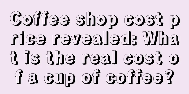 Coffee shop cost price revealed: What is the real cost of a cup of coffee?