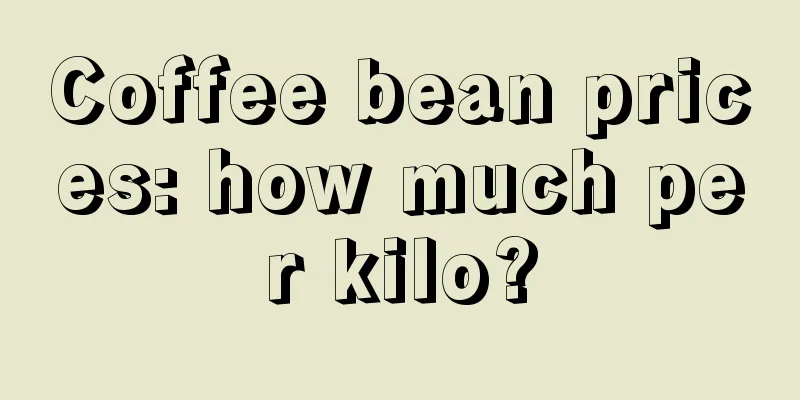 Coffee bean prices: how much per kilo?