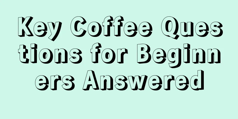 Key Coffee Questions for Beginners Answered