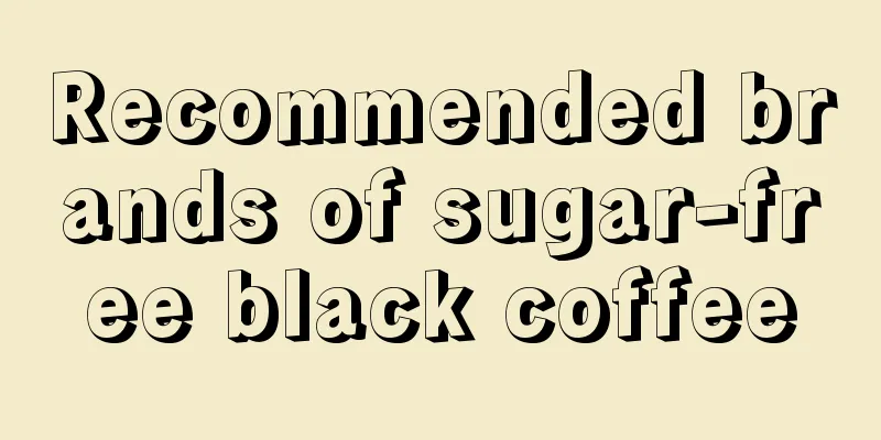 Recommended brands of sugar-free black coffee