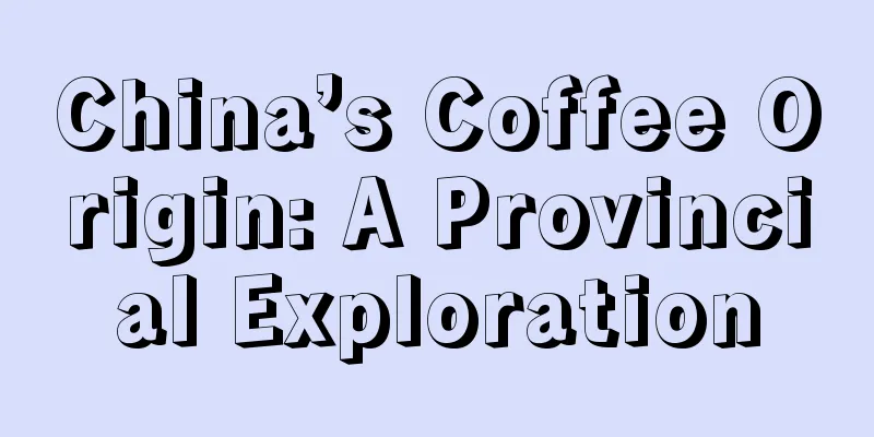 China’s Coffee Origin: A Provincial Exploration