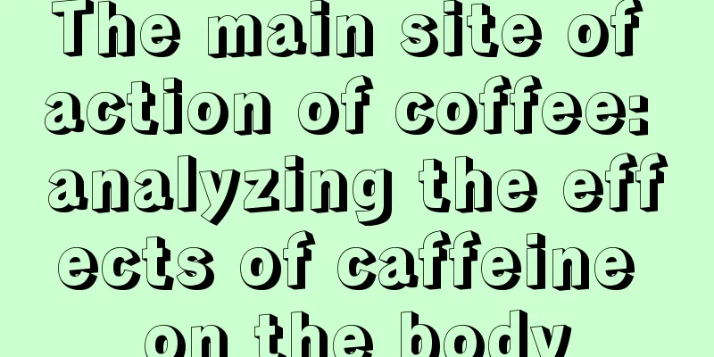 The main site of action of coffee: analyzing the effects of caffeine on the body