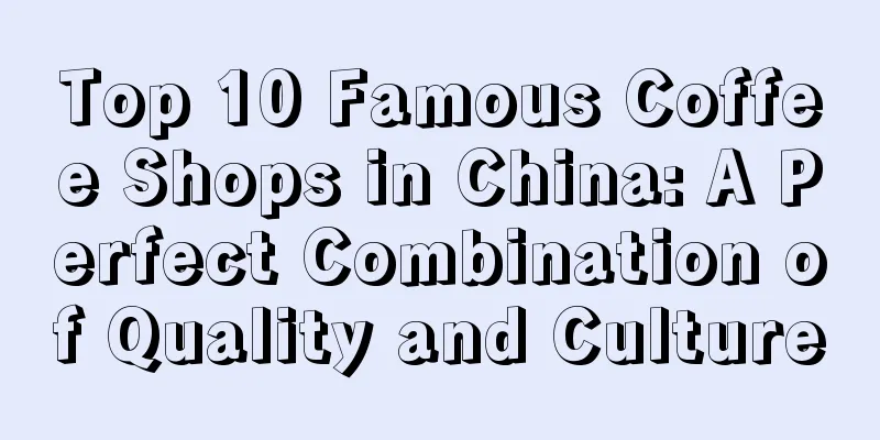 Top 10 Famous Coffee Shops in China: A Perfect Combination of Quality and Culture