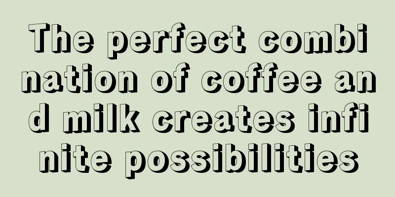 The perfect combination of coffee and milk creates infinite possibilities