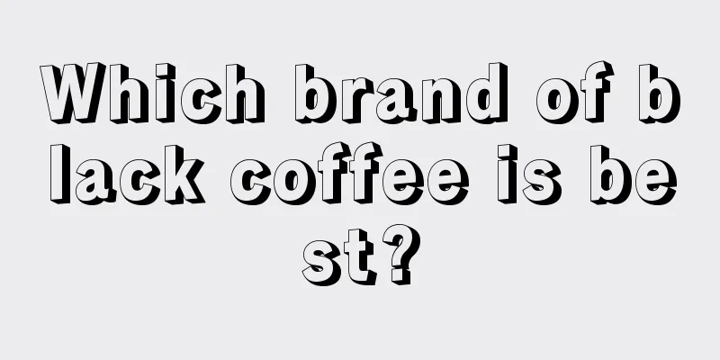 Which brand of black coffee is best?