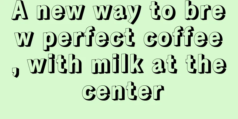 A new way to brew perfect coffee, with milk at the center