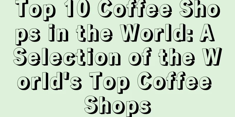 Top 10 Coffee Shops in the World: A Selection of the World's Top Coffee Shops