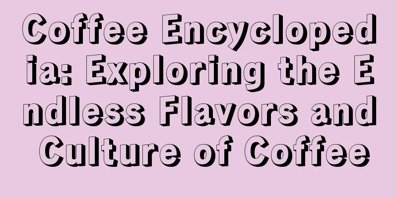 Coffee Encyclopedia: Exploring the Endless Flavors and Culture of Coffee